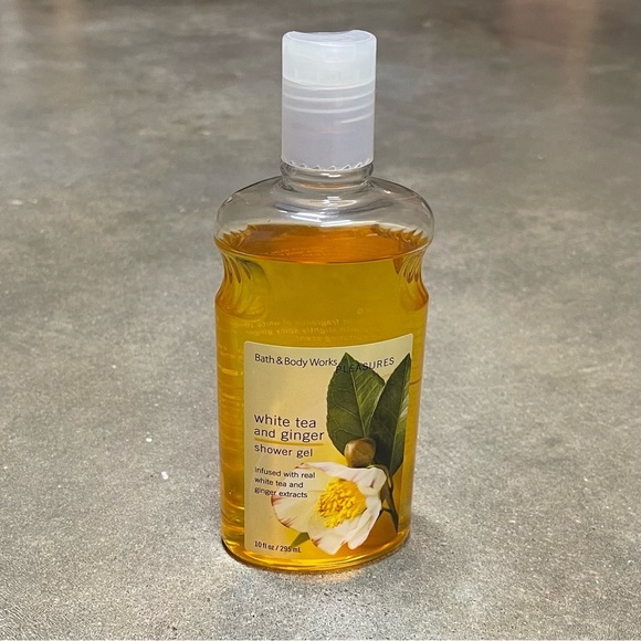 Bath & Body Works White Tea and Ginger Shower Gel - Picture 1 of 5